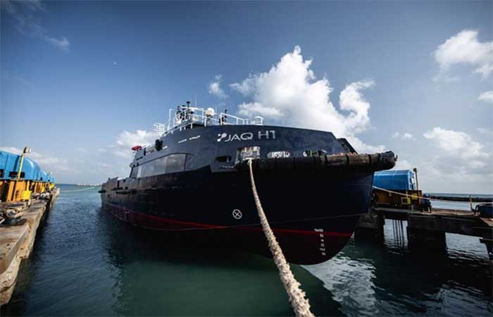 Brasil deve ultrapassar R$ 108 bilhões em investimentos em hidrogênio verde até 2029; navio testa solução que reduz em até 80% as emissões
